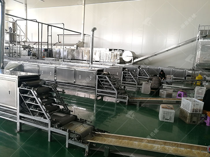 链条传动粉皮机械设备运行机能不变