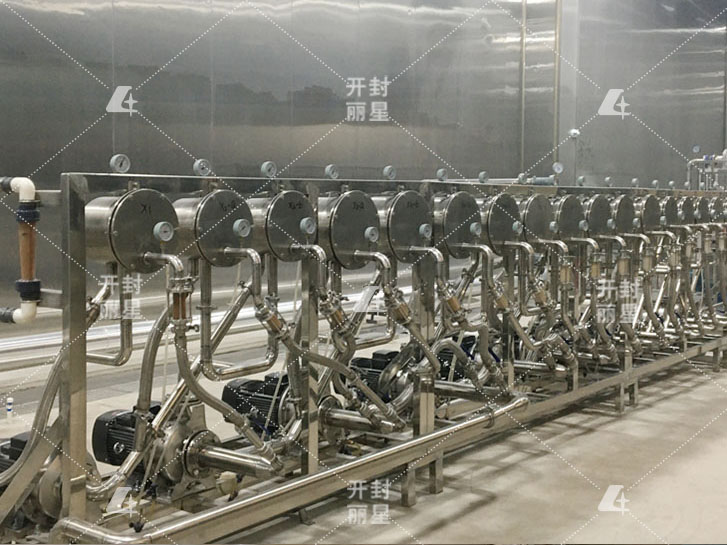 加工提取红薯淀粉，淀粉机械一体化出产