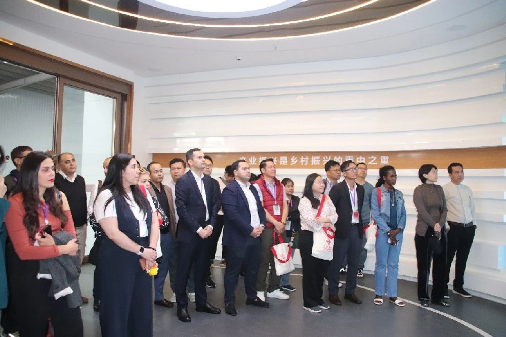 国际友人到访公司，携手索求合作新机缘