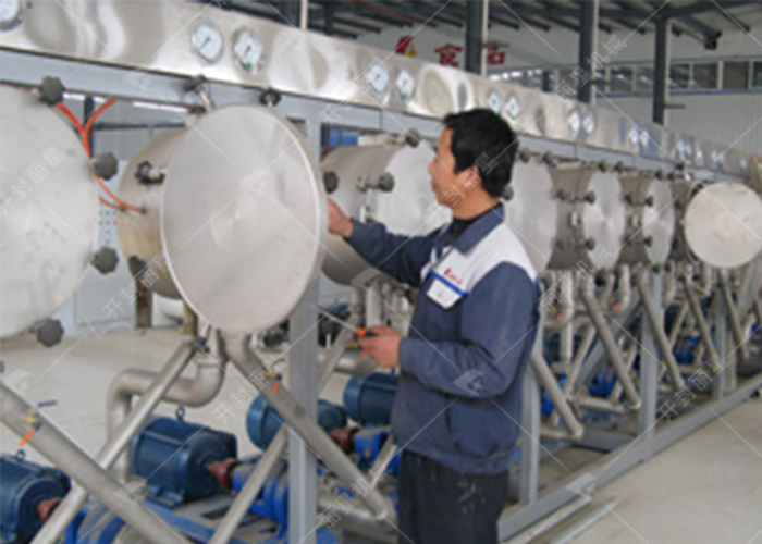 红薯淀粉提取设备，淀粉质量不变且优质